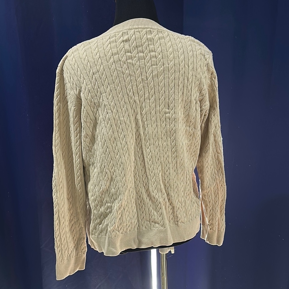 Karen Scott cream cardigan size extra large XL - Picture 4 of 5